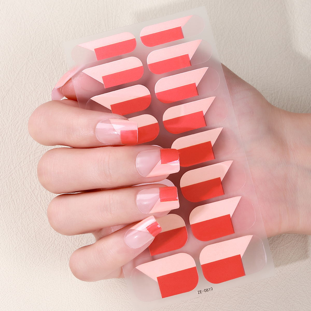 16Tips Full Cover French Nail  - مراجعة Full Cover Adhesive وسعره