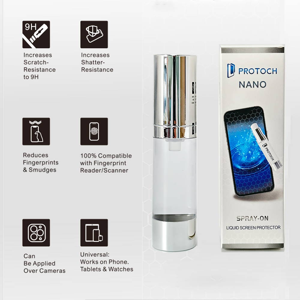 Invisible Nano Liquid Screen P - مراجعة Oleophobic Coating Spray وسعره