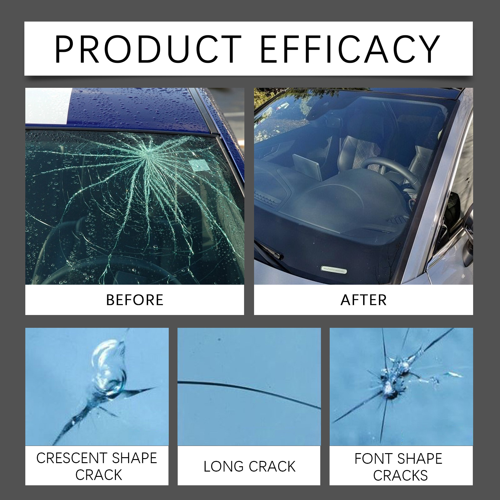 Car Windshield Crack Repair Re - مراجعة Liquid Uv Glue Kit وسعره