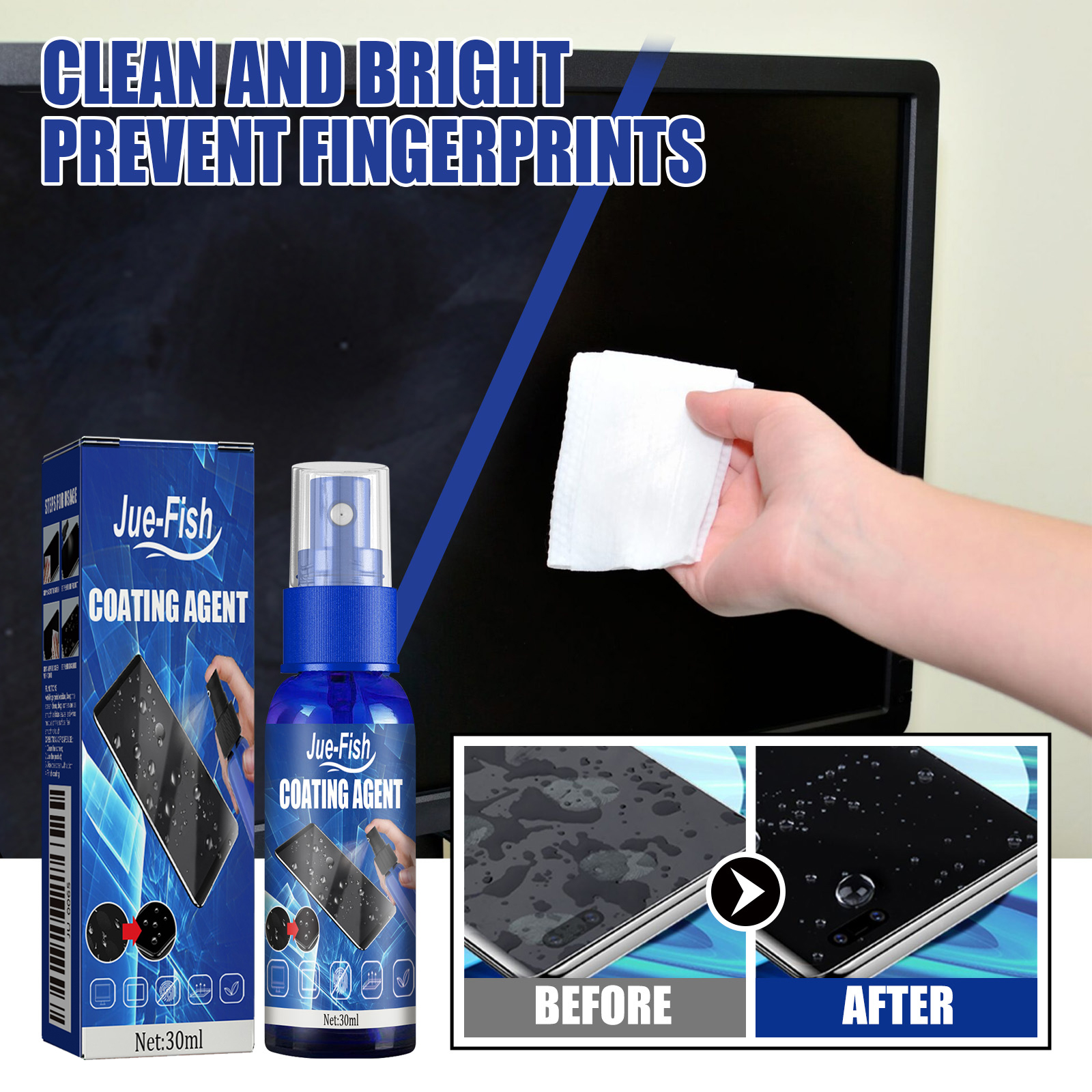 Screen Coating Agent, Smartpho - مراجعة Oleophobic Coating Spray وسعره