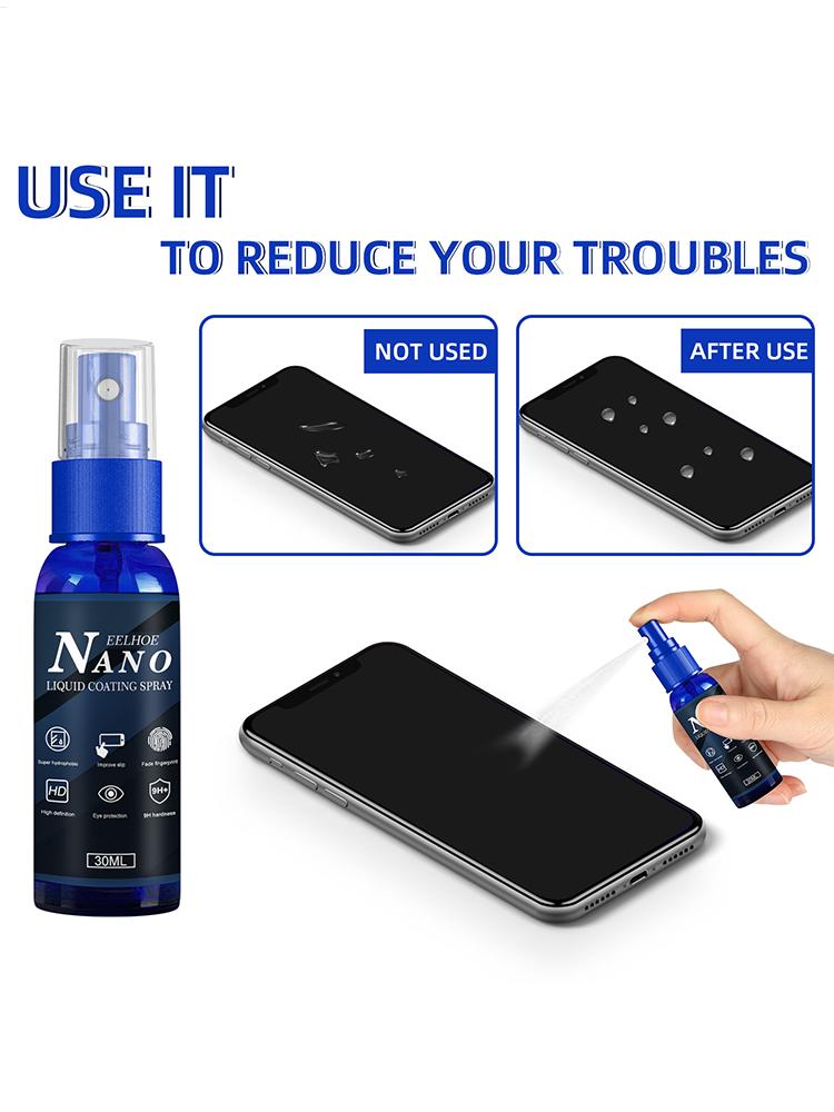 Liquid Screen Protector Spray  - مراجعة Oleophobic Coating Spray وسعره