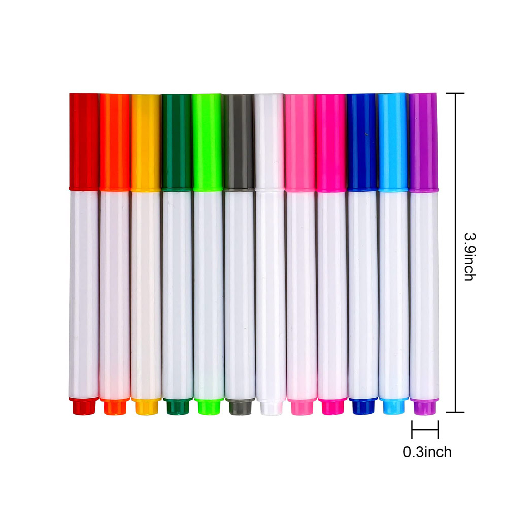 12 Colors Liquid Chalk Pens Fo - مراجعة Dust Removal Sticker وسعره