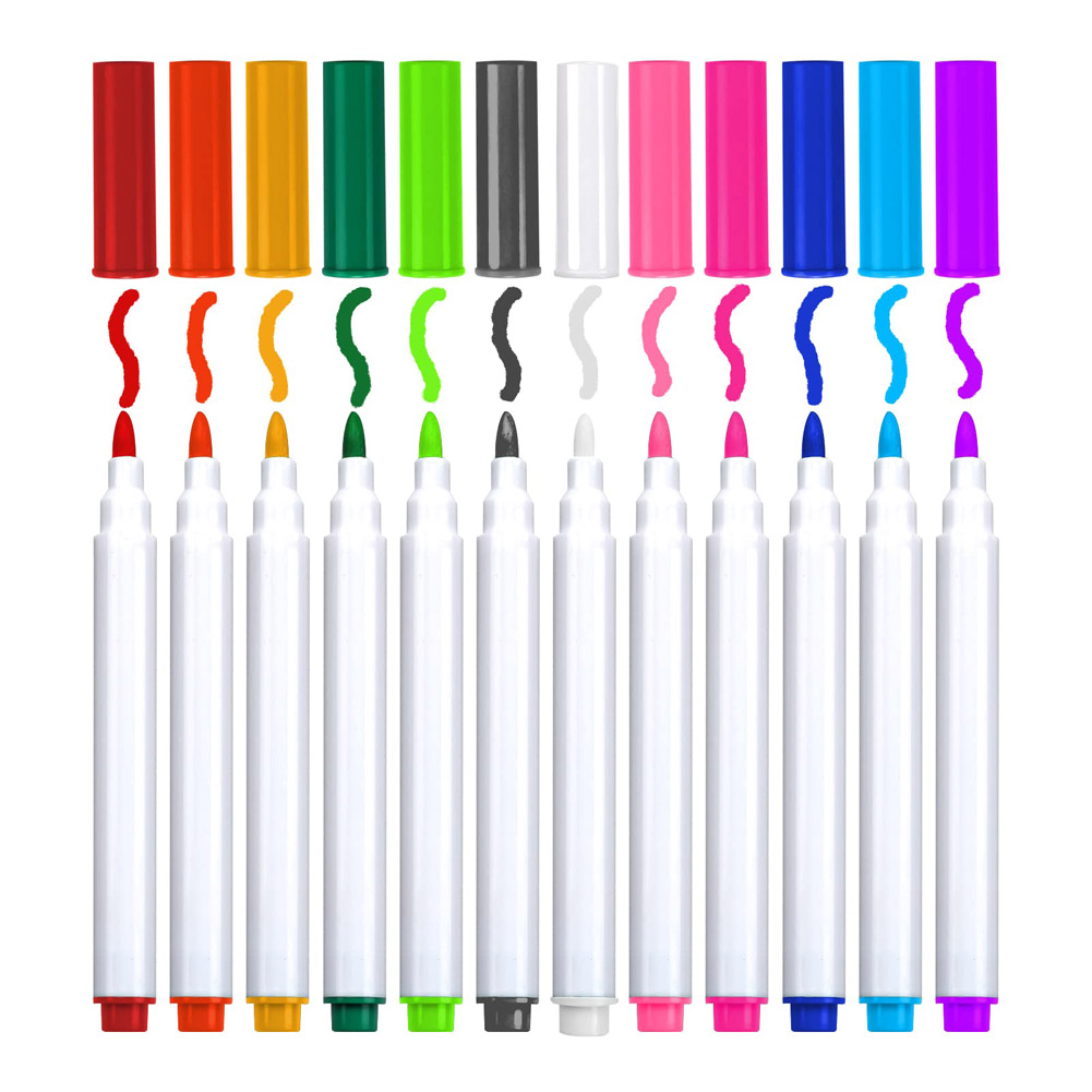 12 Colors Liquid Chalk Pens Fo - مراجعة Dust Removal Sticker وسعره