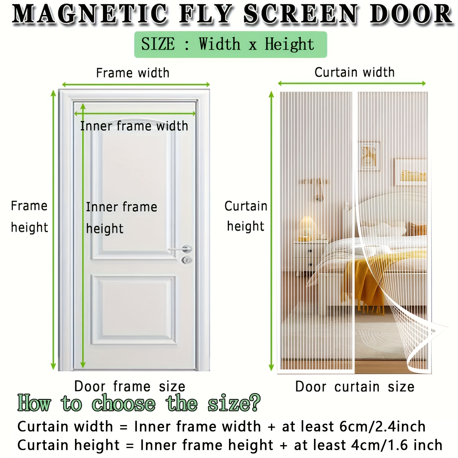 Auto-Close Magnetic Mosquito D - مراجعة Privacy Screen Protector وسعره