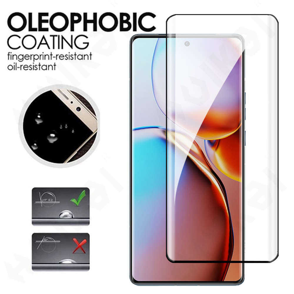 1-3 Pcs Tempered Glass For Mot - مراجعة Curved Edge Screen وسعره