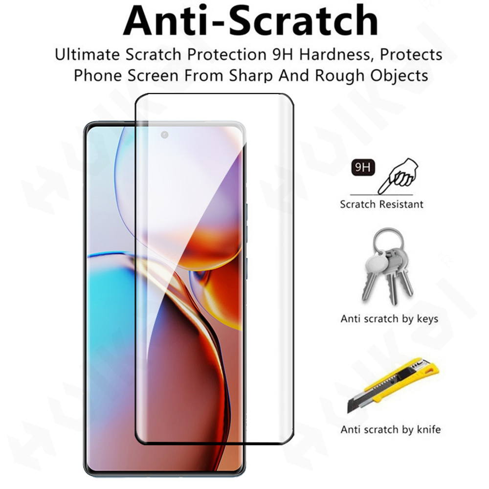 1-3 Pcs Tempered Glass For Mot - مراجعة Curved Edge Screen وسعره