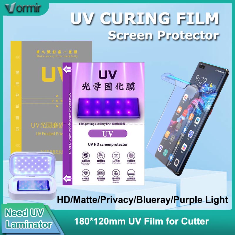 VORMIR UV Glass Mobile Phone S - مراجعة Screen Protector Cutter وسعره