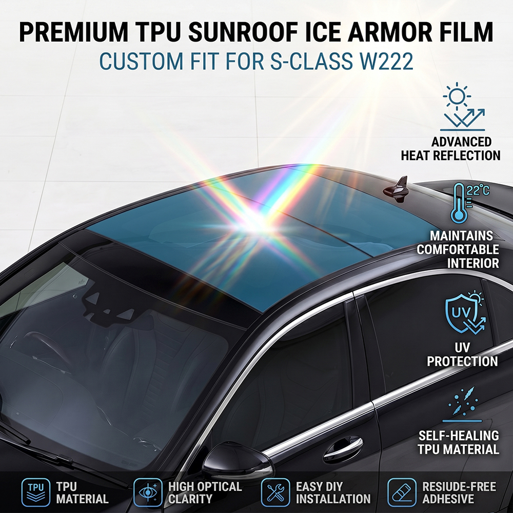 Car Sunroof Skylight Film for  - مراجعة Anti Blue Light Film وسعره