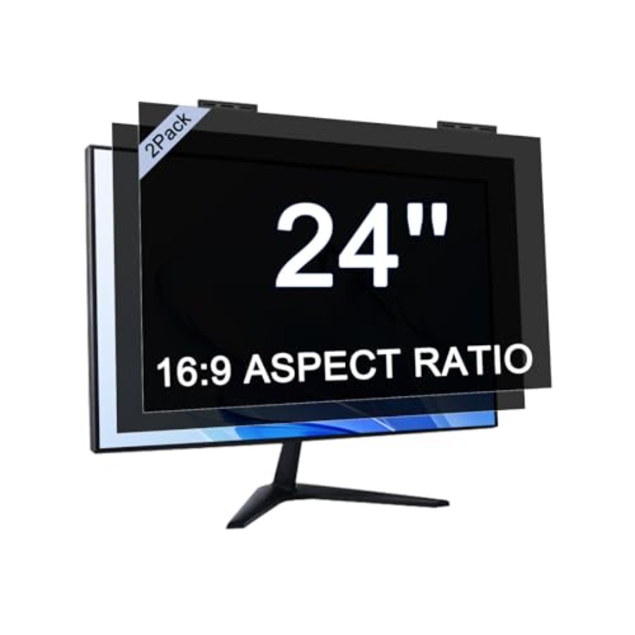 [2-Pack] 24 Inch Privacy Scree - مراجعة Privacy Filter 2Pack وسعره