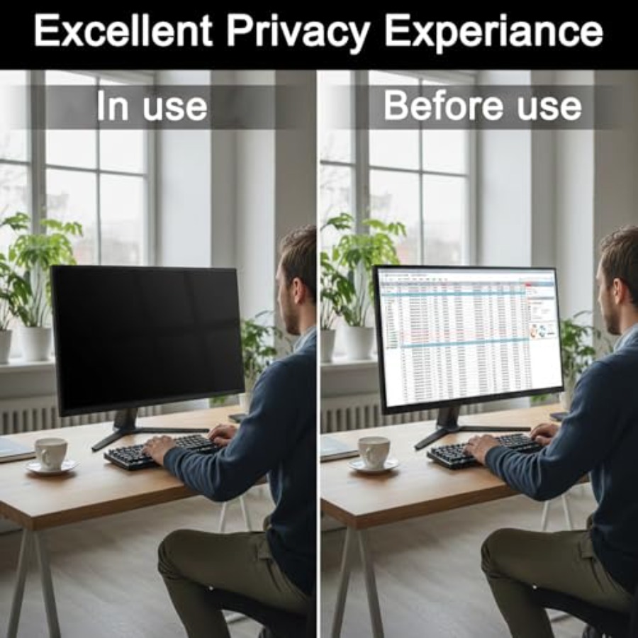 [2-Pack] 24 Inch Privacy Scree - مراجعة Privacy Filter 2Pack وسعره