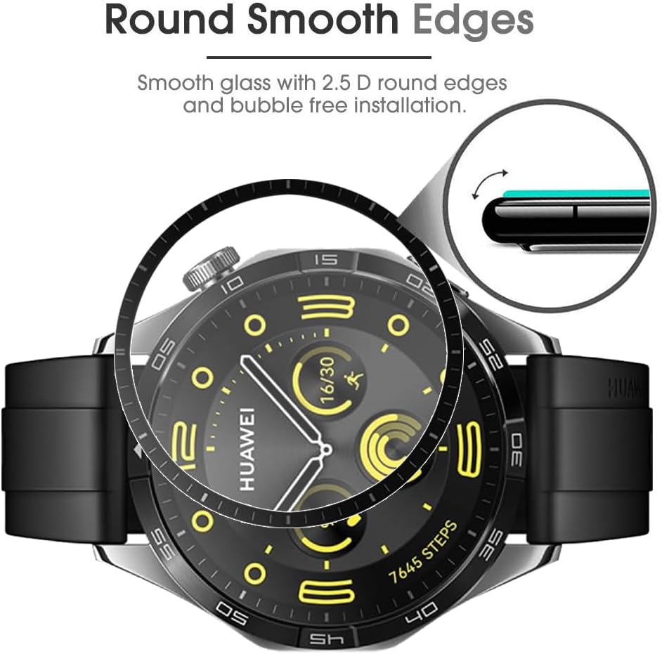 3D Film for Huawei Watch GT5Pr - مراجعة Curved Edge Screen وسعره