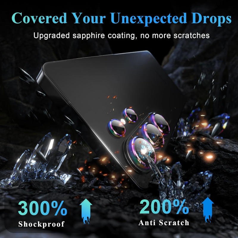1Pcs Camera Lens Protector For - مراجعة Tempered Glass Screen 9H وسعره