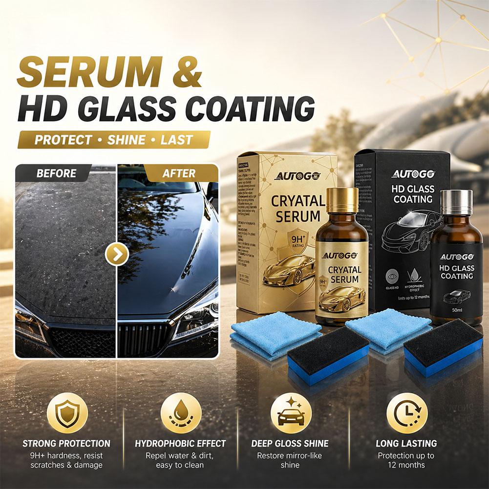 Car Ceramic Coating Kit HD Gla - مراجعة Glass Protector Auto وسعره