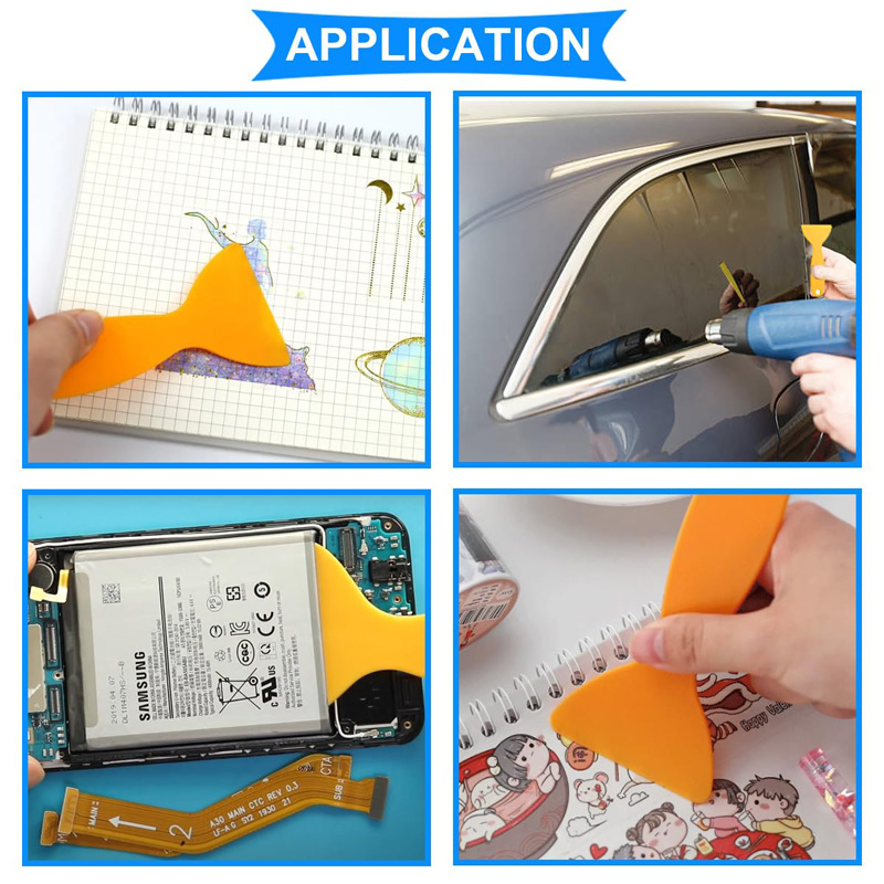 6/12pcs Plastic Scraper Car Au - مراجعة Air Bubble Remover وسعره