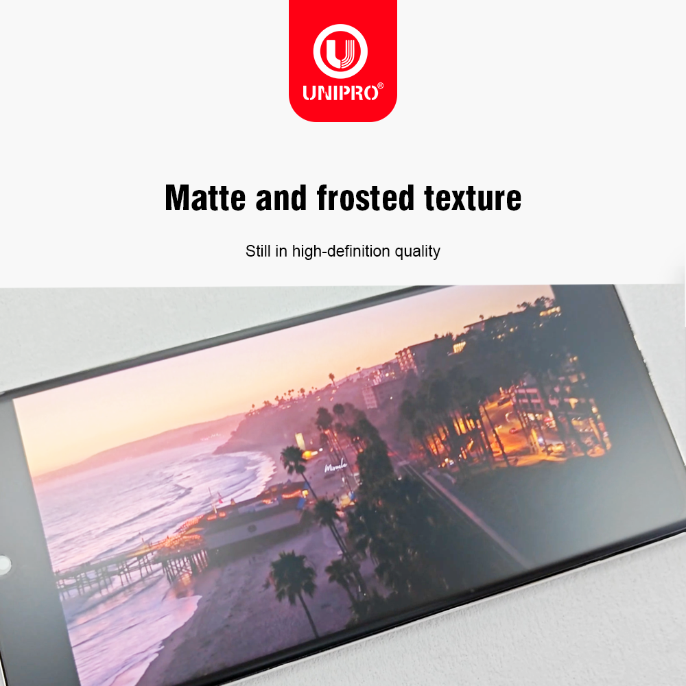 UNIPRO 250um HD MATTE UV Fiber - مراجعة Screen Protector Cutter وسعره