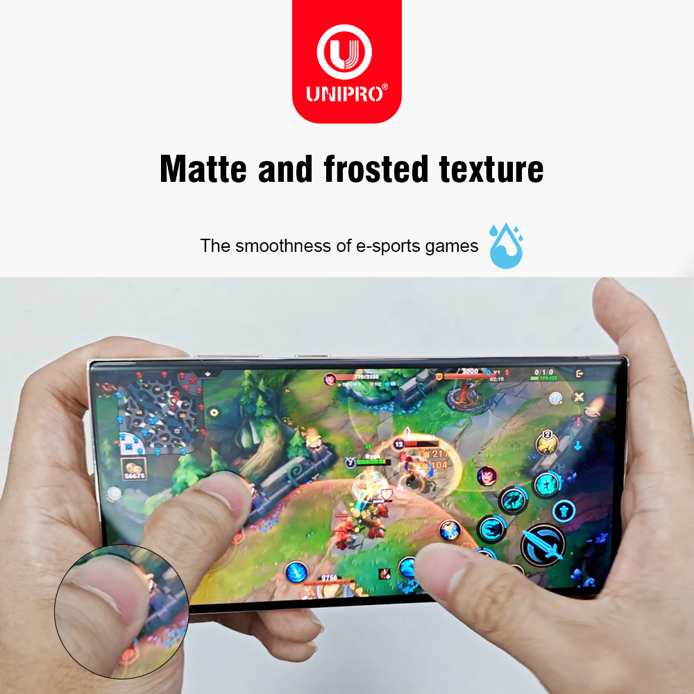 UNIPRO 250um HD MATTE UV Fiber - مراجعة Screen Protector Cutter وسعره