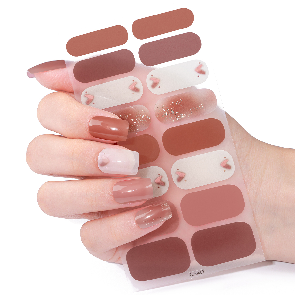 16Tips Full Cover Nail Sticker - مراجعة Full Cover Adhesive وسعره