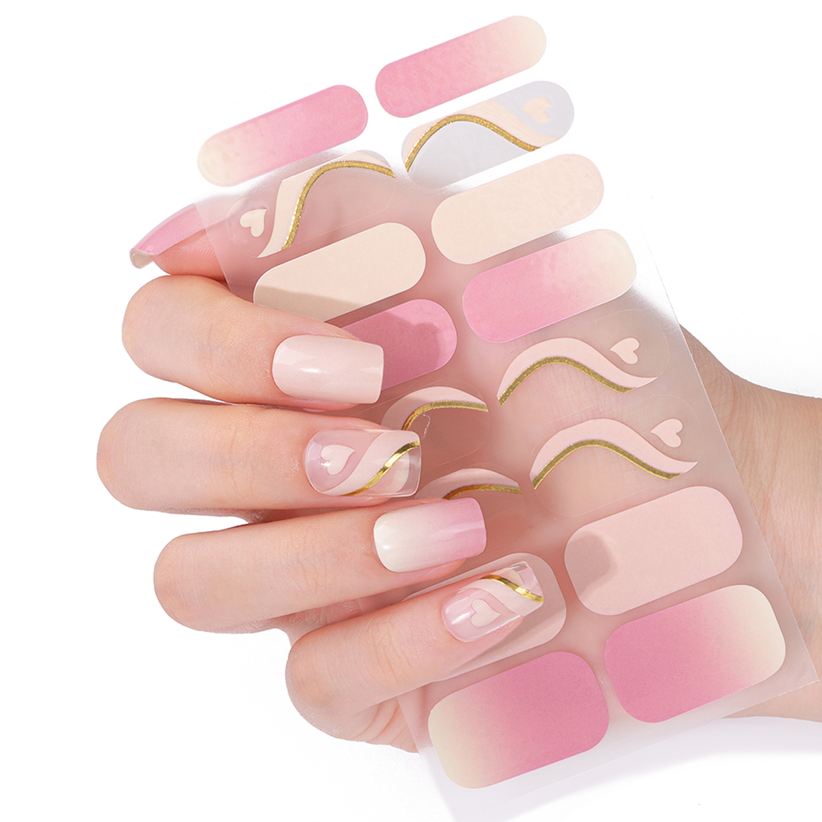 16Tips Full Cover Nail Sticker - مراجعة Full Cover Adhesive وسعره
