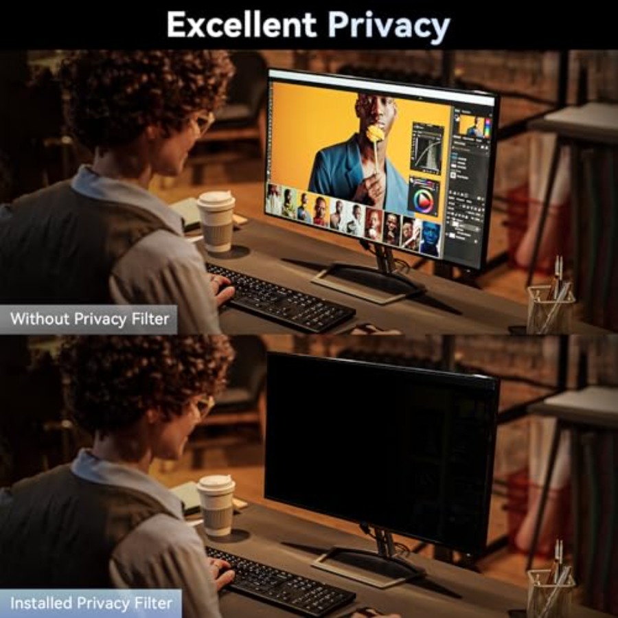 [2-Pack] 23 Inch Computer Priv - مراجعة Privacy Filter 2Pack وسعره