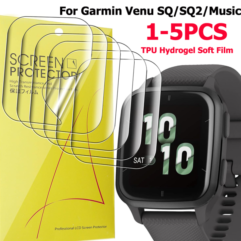 Soft Hydrogel Film For Garmin  - مراجعة Hydrogel Screen Protector وسعره