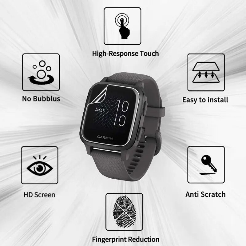 Soft Hydrogel Film For Garmin  - مراجعة Hydrogel Screen Protector وسعره