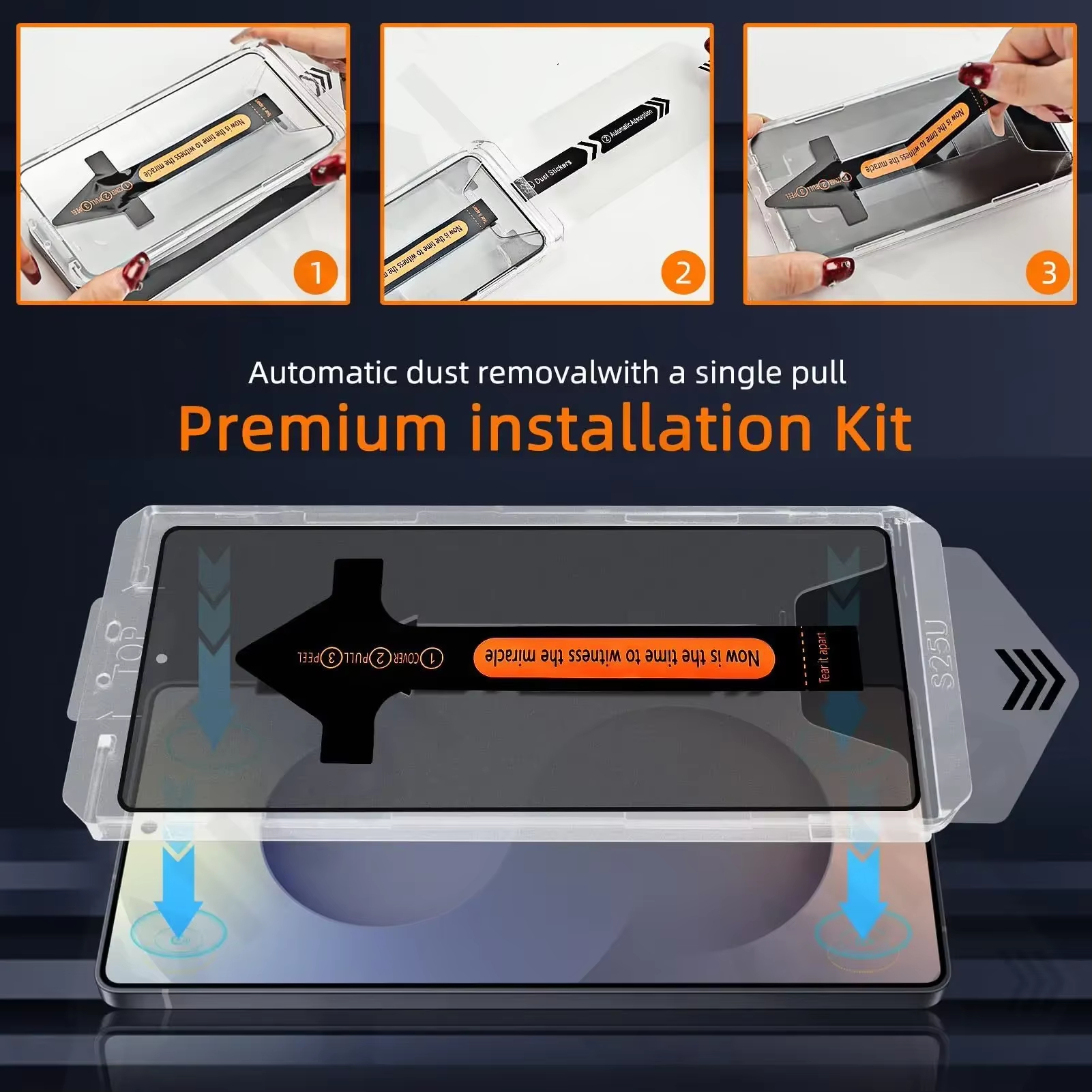 5pcs Privacy Protective Screen - مراجعة Screen Alignment Tool وسعره