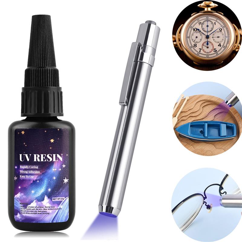 UV Bonding Welding Glue Kit Fi - مراجعة Liquid Uv Glue Kit وسعره