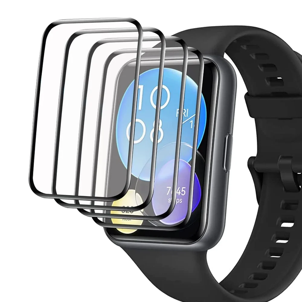 Soft Glass For Huawei Watch Fi - مراجعة Tempered Glass Screen 9H وسعره