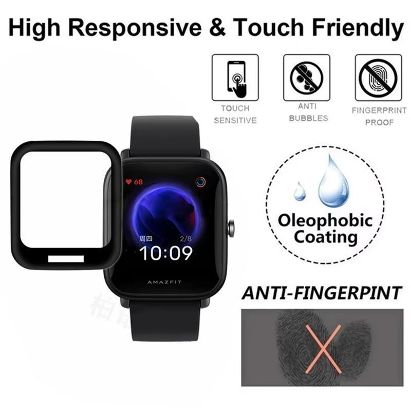 1-6 PCS Screen Protector Film  - مراجعة Curved Edge Screen وسعره