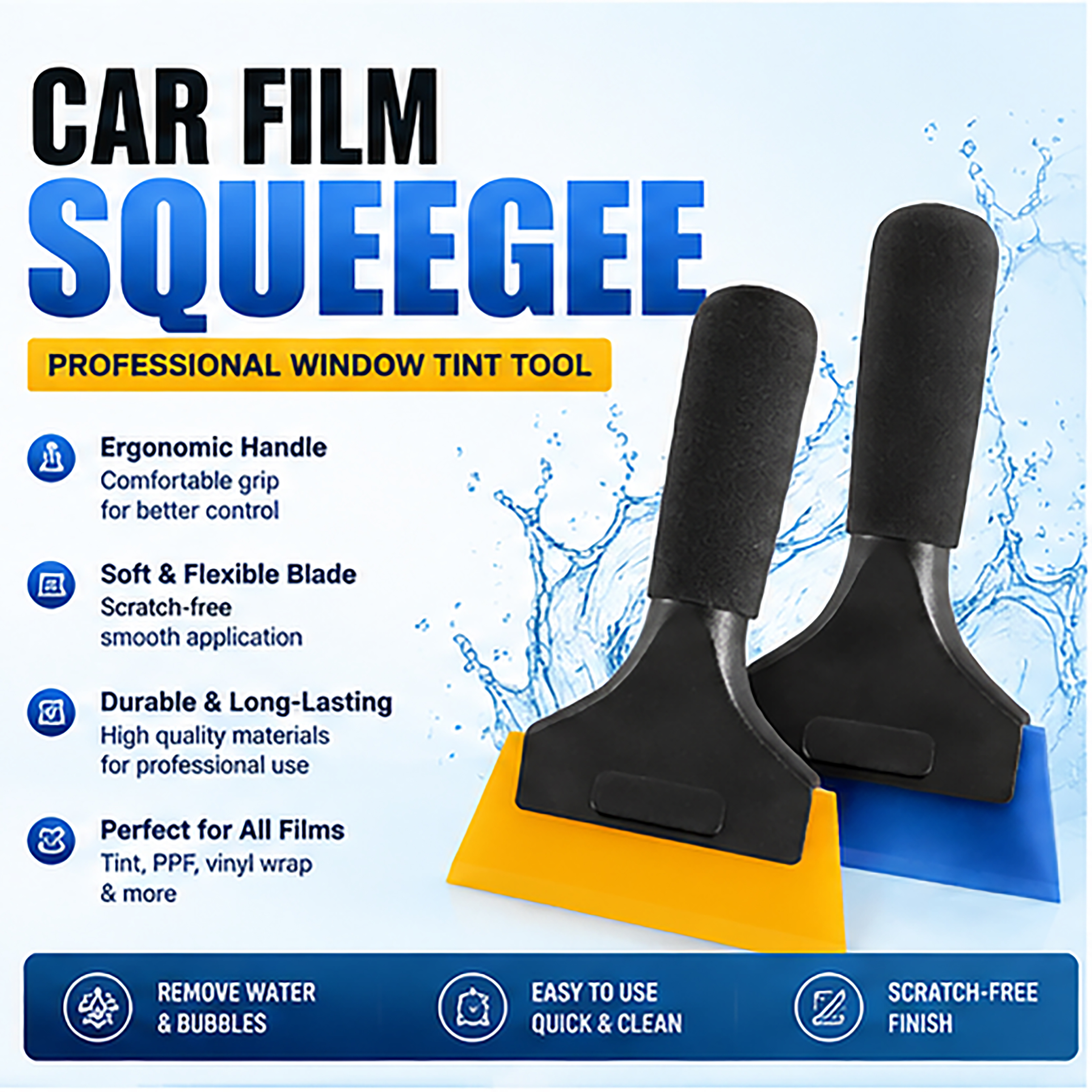 Car Anti Scratch Vinyl Wrap Sq - مراجعة Air Bubble Remover وسعره