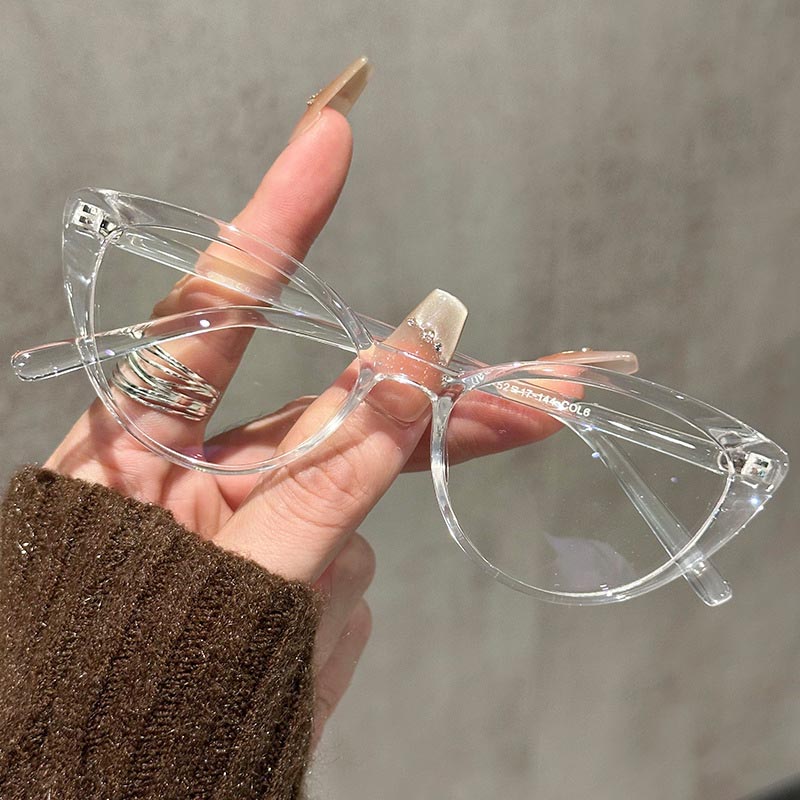 Small Cat Eye Eyeglasses Women - مراجعة Anti Blue Light Film وسعره