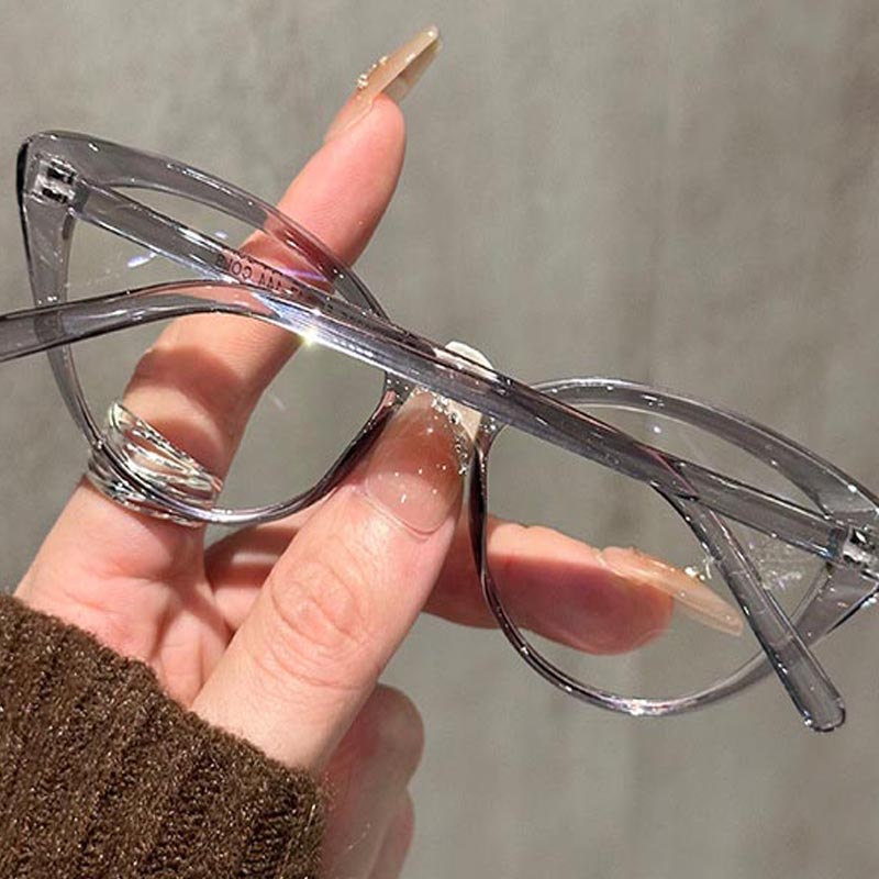 Small Cat Eye Eyeglasses Women - مراجعة Anti Blue Light Film وسعره