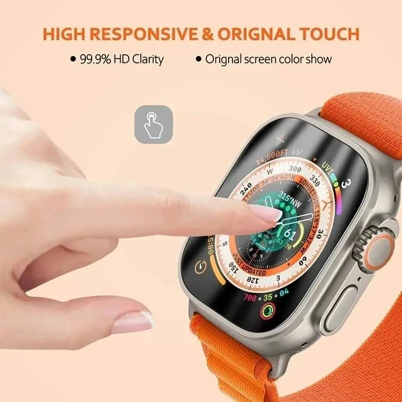 Screen Protector for Apple Wat - مراجعة Hydrogel Screen Protector وسعره