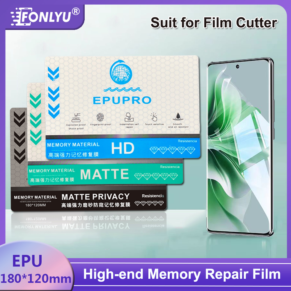 FONLYU EPU Pro HD Matte Privac - مراجعة Screen Protector Cutter وسعره
