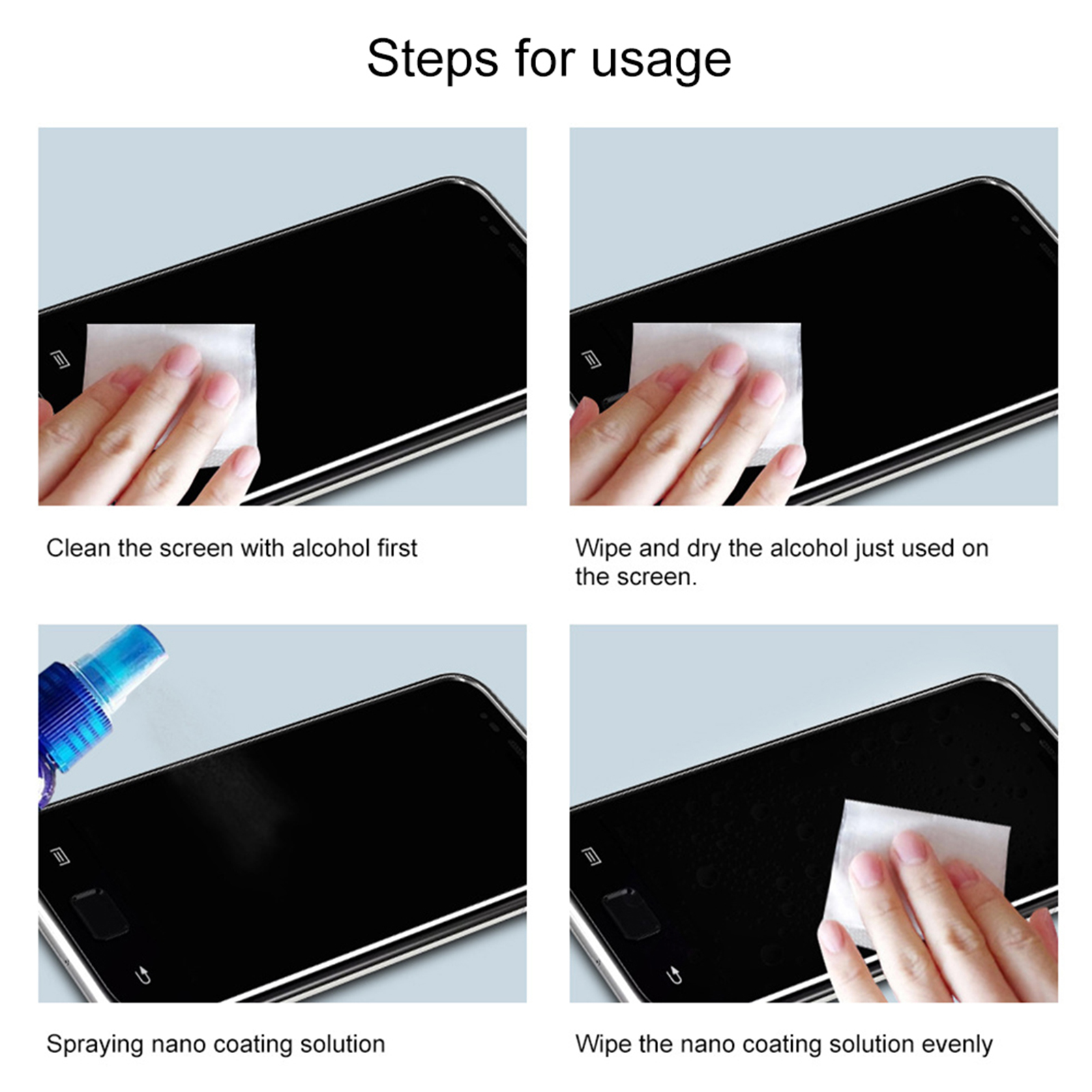 Nano  Screen Protector Fade Fi - مراجعة Oleophobic Coating Spray وسعره