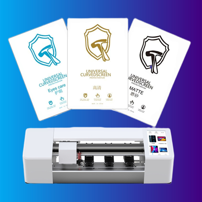 50pcs TPU Flexible Hydrogel Fi - مراجعة Screen Protector Cutter وسعره
