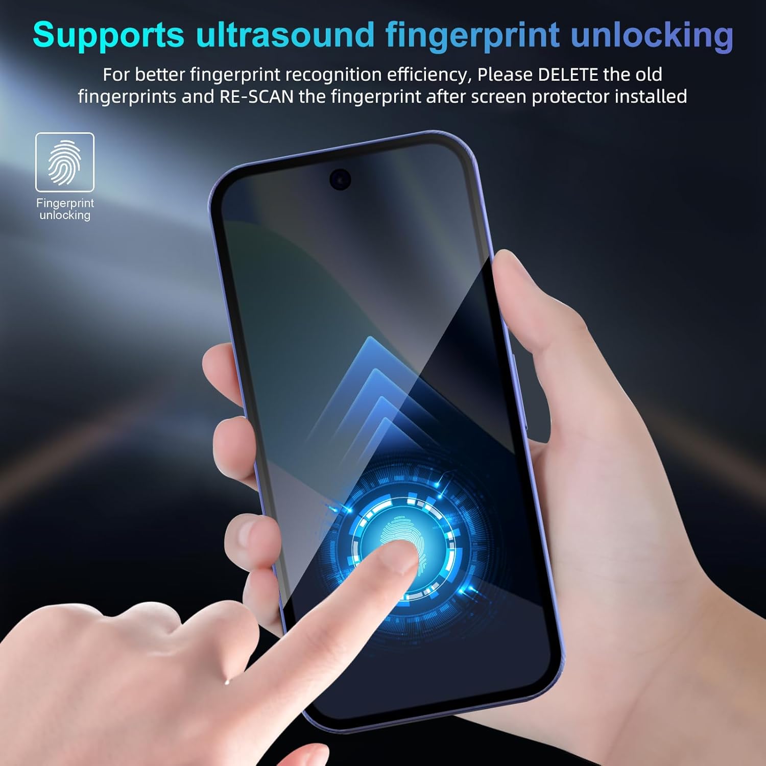 [2 Pack][Fingerprint Unlock Su - مراجعة Privacy Filter 2Pack وسعره