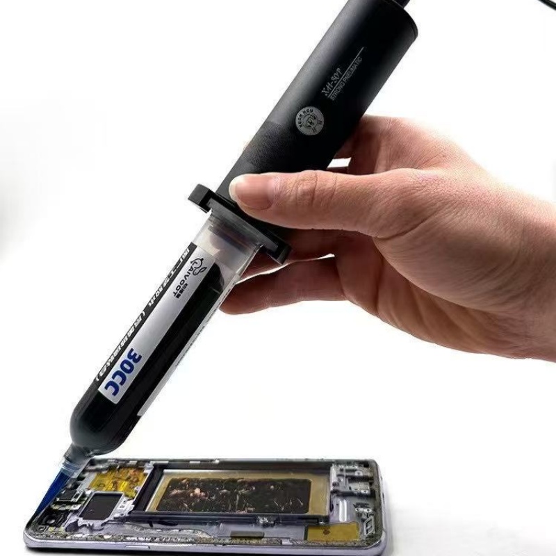 XH-30P No Need Glue Dispensing - مراجعة Liquid Uv Glue Kit وسعره