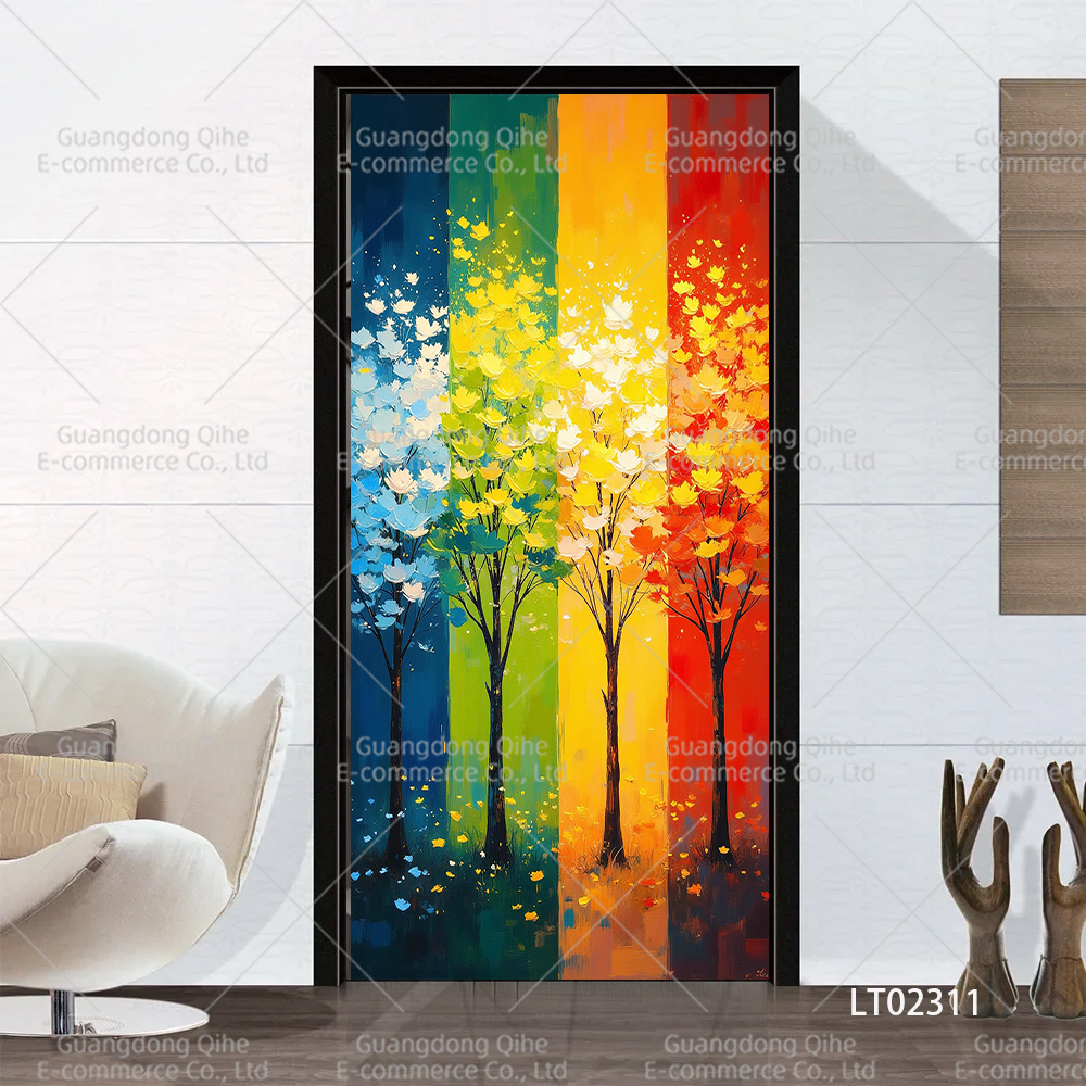 Tulip Cat Cherry Blossom Scene - مراجعة Full Cover Adhesive وسعره