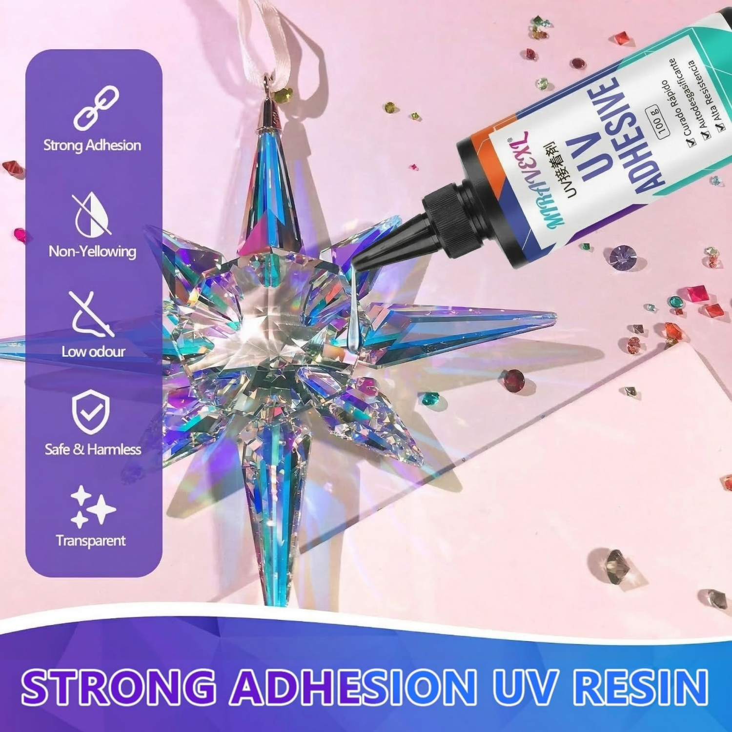 Upgraded UV Resin Kit with USB - مراجعة Liquid Uv Glue Kit وسعره