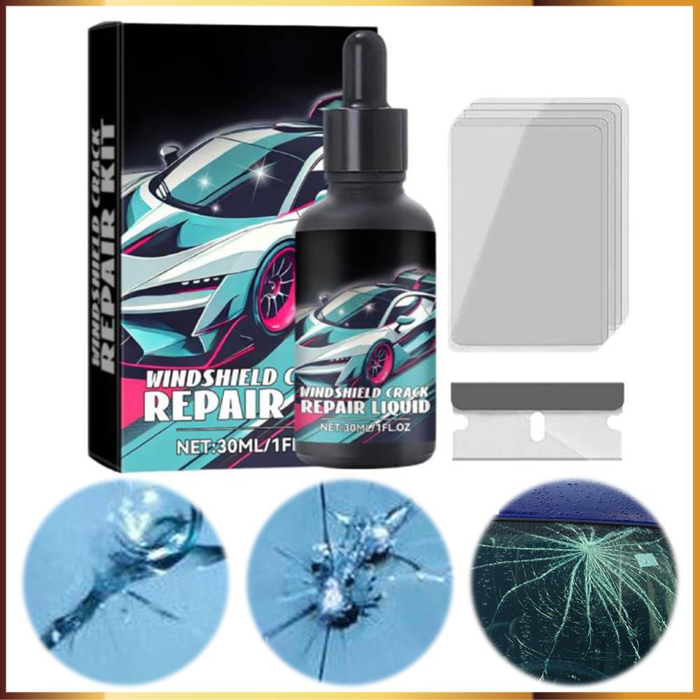 Cracked Glass Scratch Repair K - مراجعة Liquid Uv Glue Kit وسعره