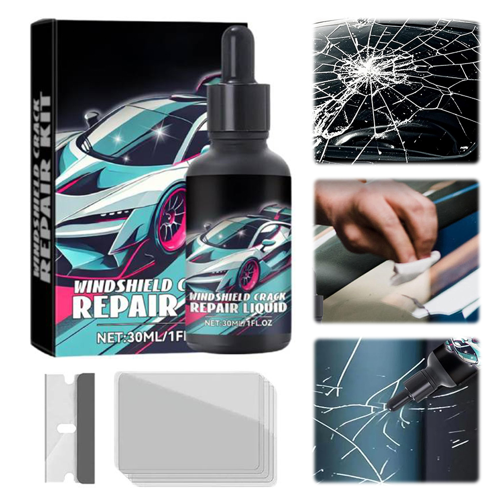 Cracked Glass Scratch Repair K - مراجعة Liquid Uv Glue Kit وسعره