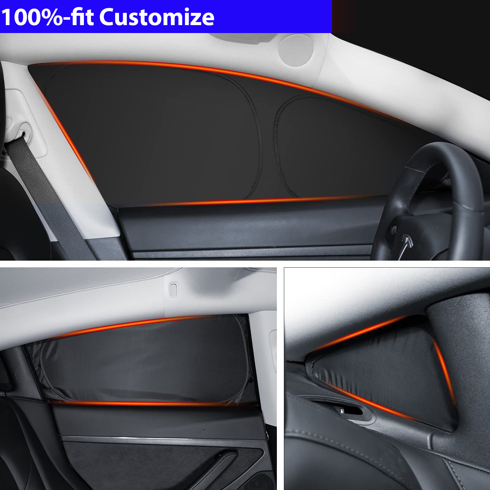 Car Sunshade for Tesla Model 3 - مراجعة Privacy Screen Protector وسعره