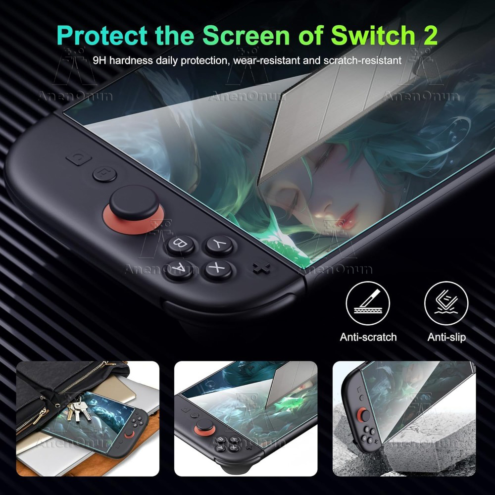 Switch 2 Anti-Blue Light Scree - مراجعة Matte Anti Glare Screen وسعره