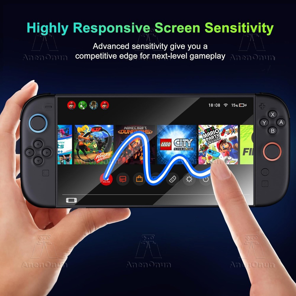 Switch 2 Anti-Blue Light Scree - مراجعة Matte Anti Glare Screen وسعره