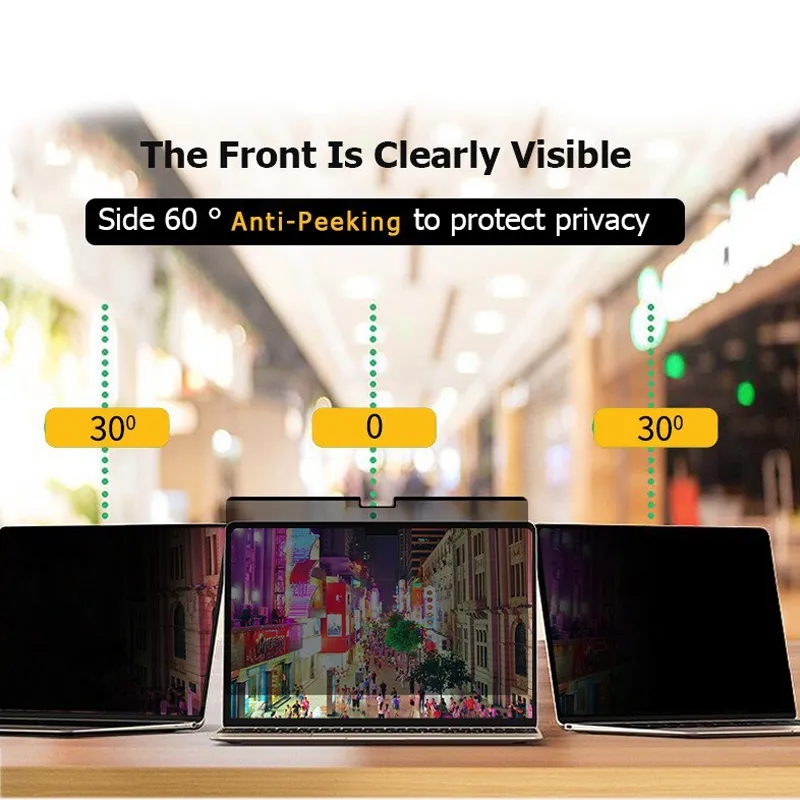 Magnetic Privacy Screen Protec - مراجعة Matte Anti Glare Screen وسعره
