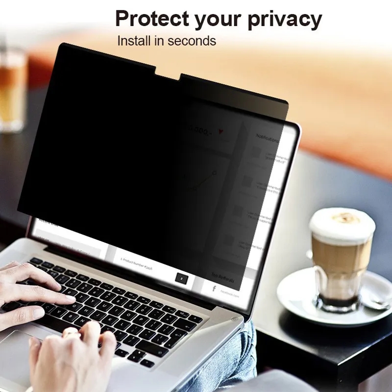 Magnetic Privacy Screen Protec - مراجعة Matte Anti Glare Screen وسعره