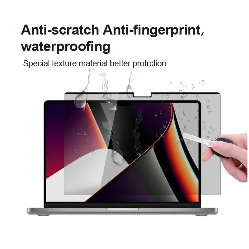 Magnetic Privacy Screen Protec - مراجعة Matte Anti Glare Screen وسعره