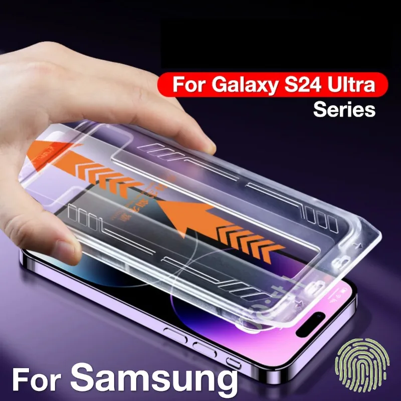 FOR Samsung Galaxy S24 S 23 S2 - مراجعة Screen Protector Cutter وسعره