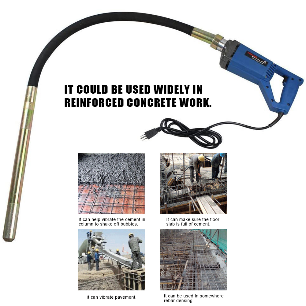 Electric Handhled Concrete Vib - مراجعة Air Bubble Remover وسعره